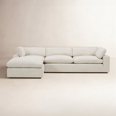 Asher Linen Sofa and Chaise