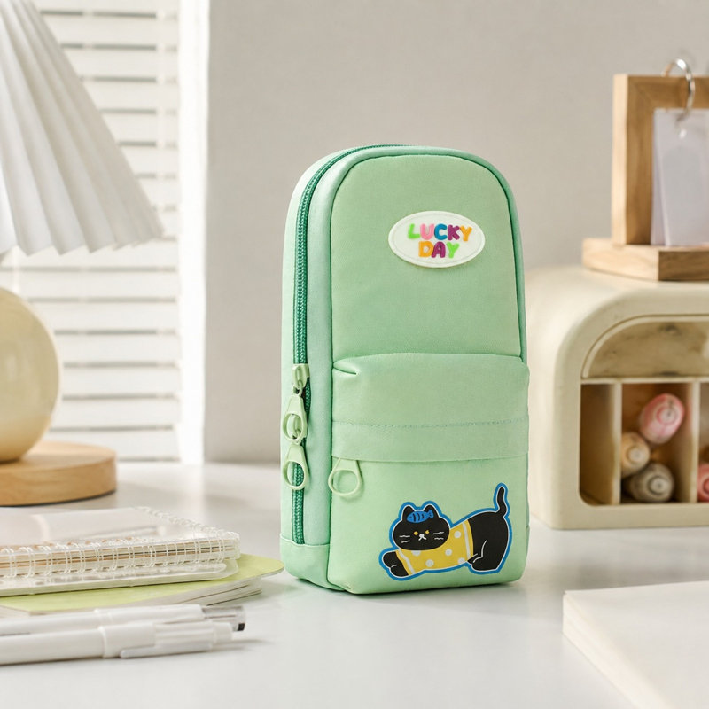 Sac à dos scolaire de grande capacité, trousse, trousse d'écolier, C