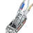 Come Along Winch, 5 Ton (11,023 lbs) Pulling Capacity, 11.5 ft Steel Cable, 3 Hooks