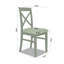 Bayou 50 cm H Cross Back Side Chair-17222741