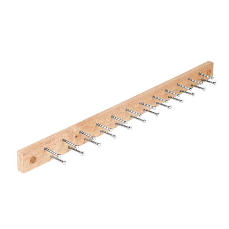 Rangement pour stores en bois cravate/ceinture