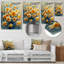 Bouquet de jonquilles en fleurs jaune et gris - jonquilles-475235977-475236084
