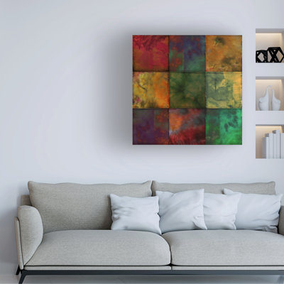 Bolog Sasha Fabric Squared Ii Canvas Art