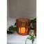 Porte-votive en verre nervuré l 3,5 po Janeisy (ensemble de 6)