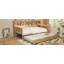 Lit de jour en bois avec tablettes de rangement-1237887854-1237887851