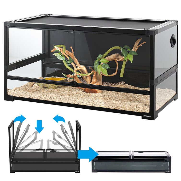 REPTIZOO 48'' x 24'' x 18'' Reptile Terrarium & Reviews - Wayfair Canada