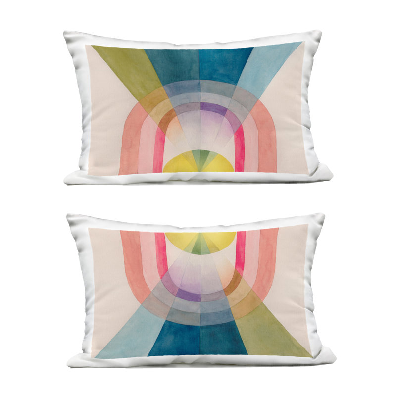 Coussin d'extérieur imprimé Stupell Industries par Grace Popp