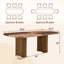 Ensemble de table de salle à manger à double caisson-112473206-112803882