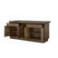 Table de bar à hauteur de comptoir 80 x 30 x 36,25 po en bois brun clair