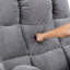 Fauteuil inclinable manuel pivotant de 32,7 po de largeur contemporain et super confort (ensemble de 2)