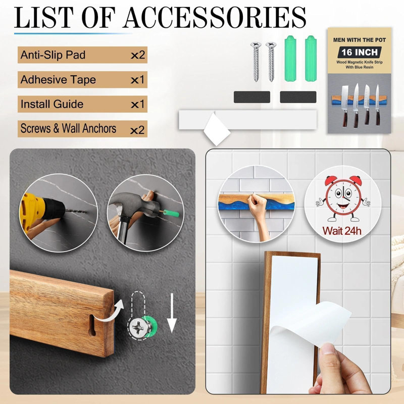 one Magnetic Knife Holder