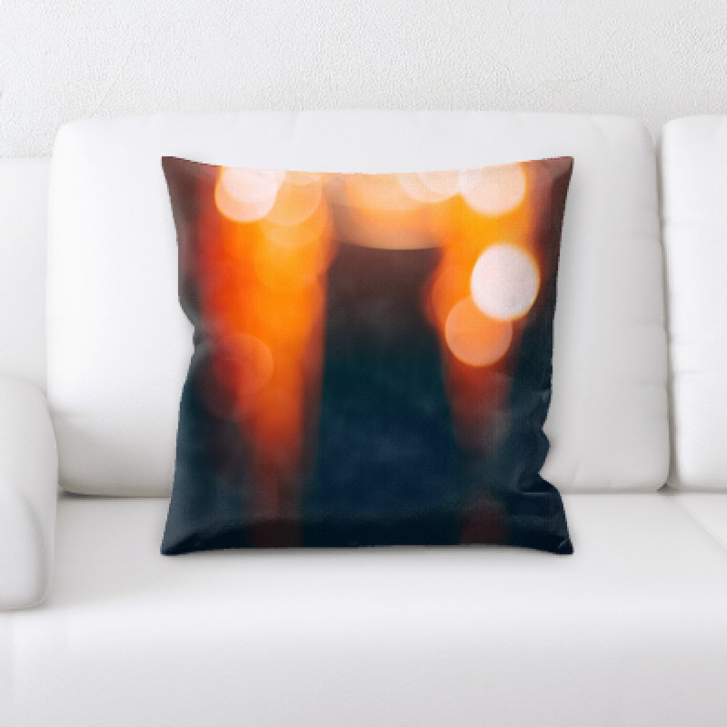 Coussin décoratif flou