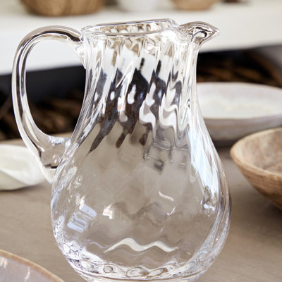 Ottica 54oz. Glass Pitcher