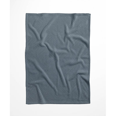 Eye Chev Velveteen Fleece Blanket