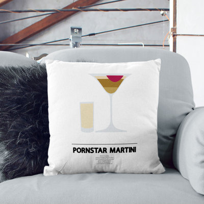 Pornstar Martini Scatter Cushion