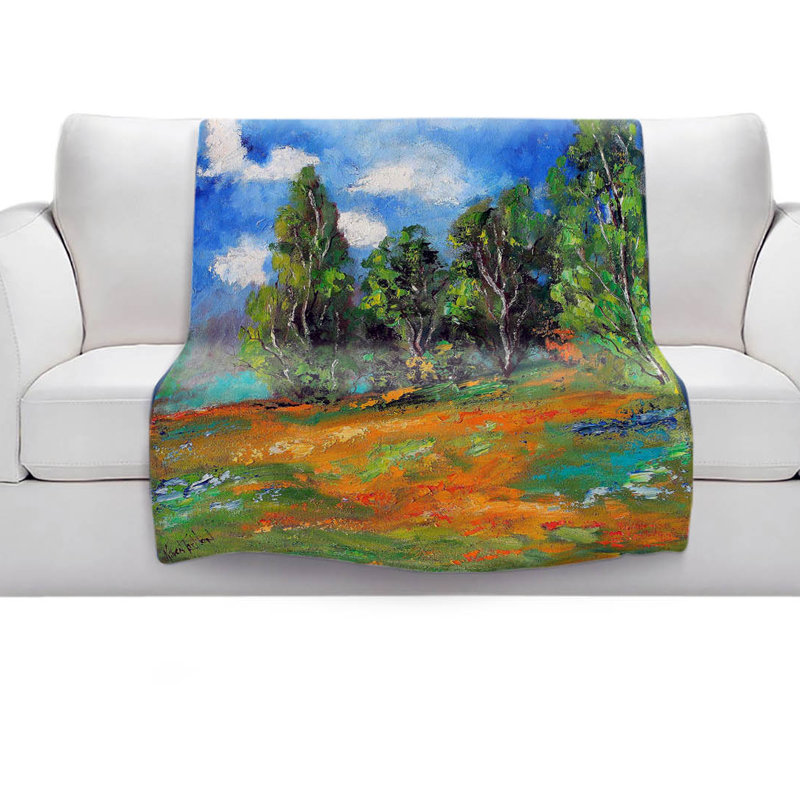 Couverture sherpa doux sun california, l 68 po x L 80 po