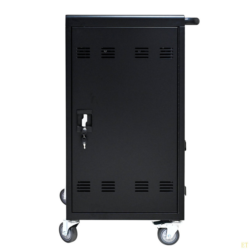 Chariot et armoire de charge mobile pour tablettes 45 ordinateurs portables