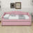 Upholstered Daybed With Light And Trundle-898233059