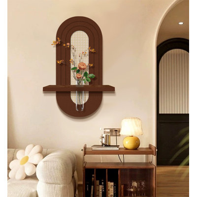 Ancient Feng Shui Greenery Sandstone Entrance Wall Painting