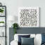 Impression sur toile tendue « Mixed signaux IX »-1848554319