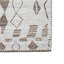Tapis Betty, motif géométrique, polyester brun beige-99376389