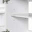 Ensemble de meuble-lavabo 30 po avec lavabo, armoire de salle de bain multifonctionnelle avec portes et tiroir, cadre solide et panneau de fibres à densité moyenne, blanc-718462497