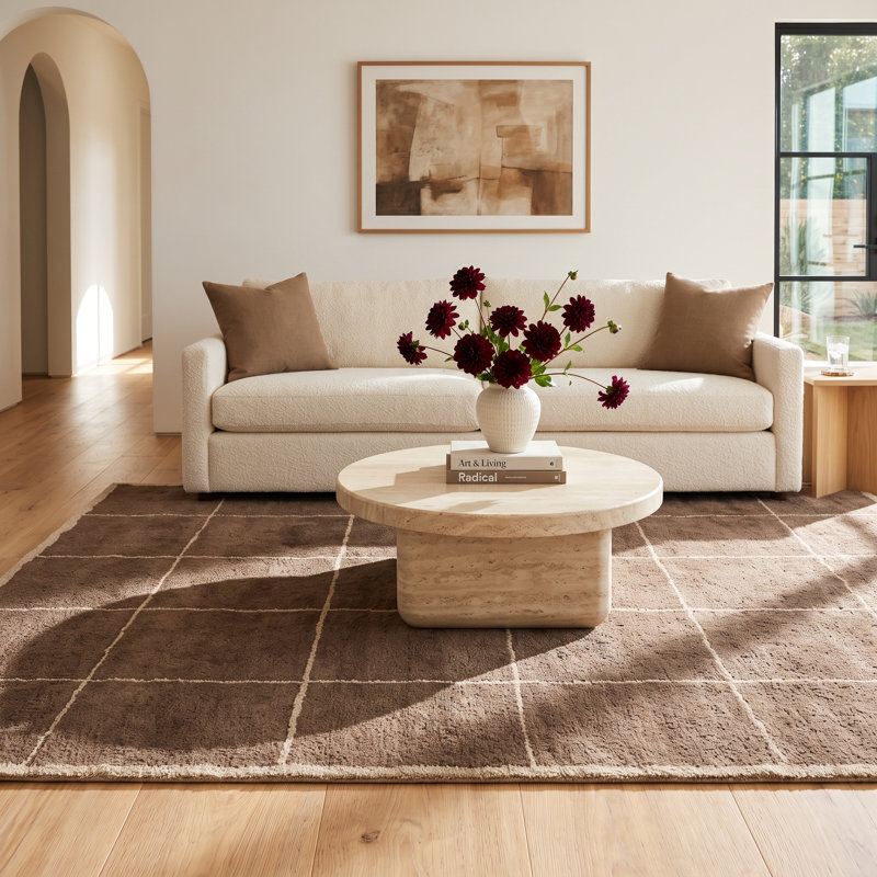Merritt Hand Tufted Wool Indoor Rug, Rectangle 7'9" x 9'9"