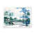 Toile blanche avec cadre photo