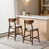 Beige clair / noyer est en rupture de stock