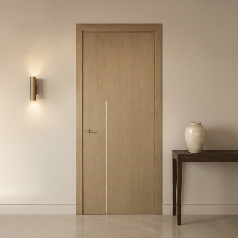 Porte intérieure moderne en chêne 30 po x 80 po EON Series Universal