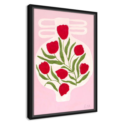 Vase No. 02 Print by Camilla Bergqvist
