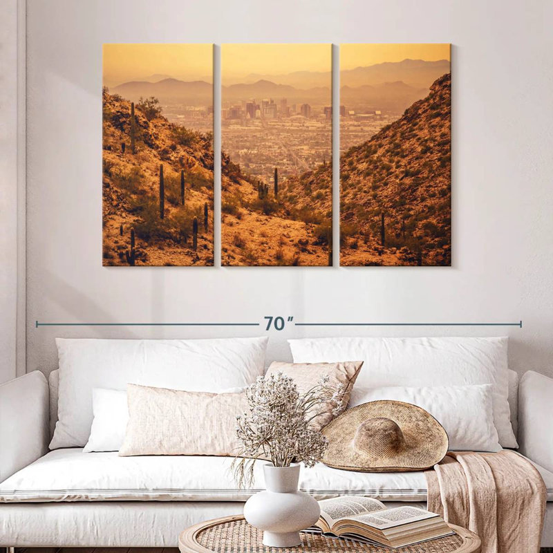Alvord Arizona Desert Hills, 32" H x 50" W