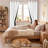 100% Blackout Curtains Ramonita Thermal Insulated Energy Efficiency 2 Layers Drapes for Bedroom, 2 Panels-1939056826-1939056828