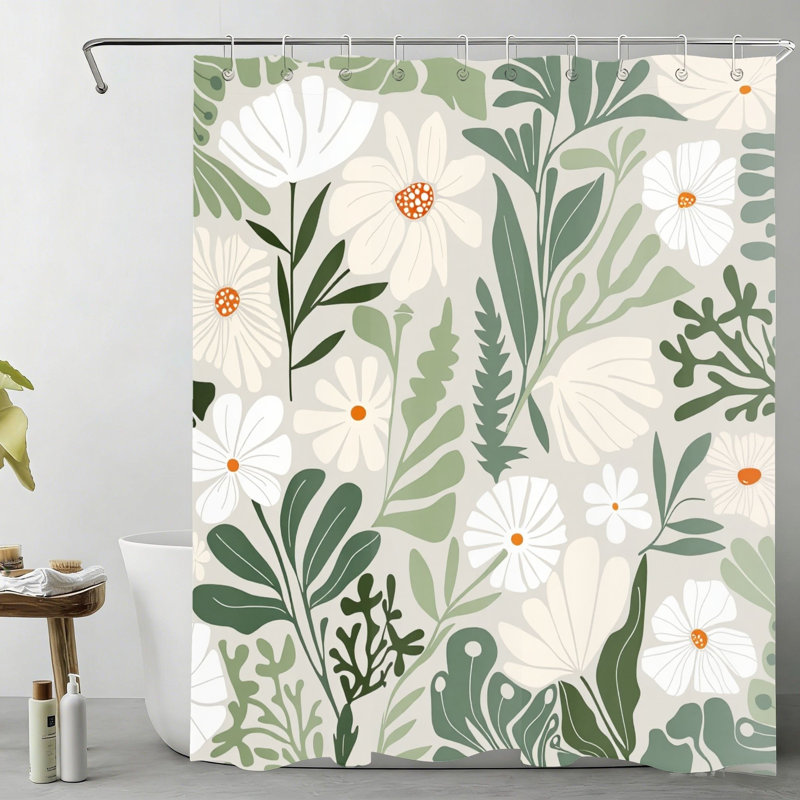Rideau de douche Boho Daisy