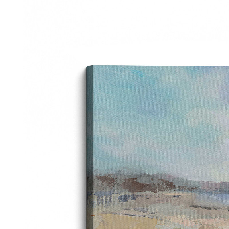 «Morning Beach» par Silvia Vassileva, reproduction d'art sur toile, H 12 po x l 16 po, Toile tendue, Ne s’applique pas