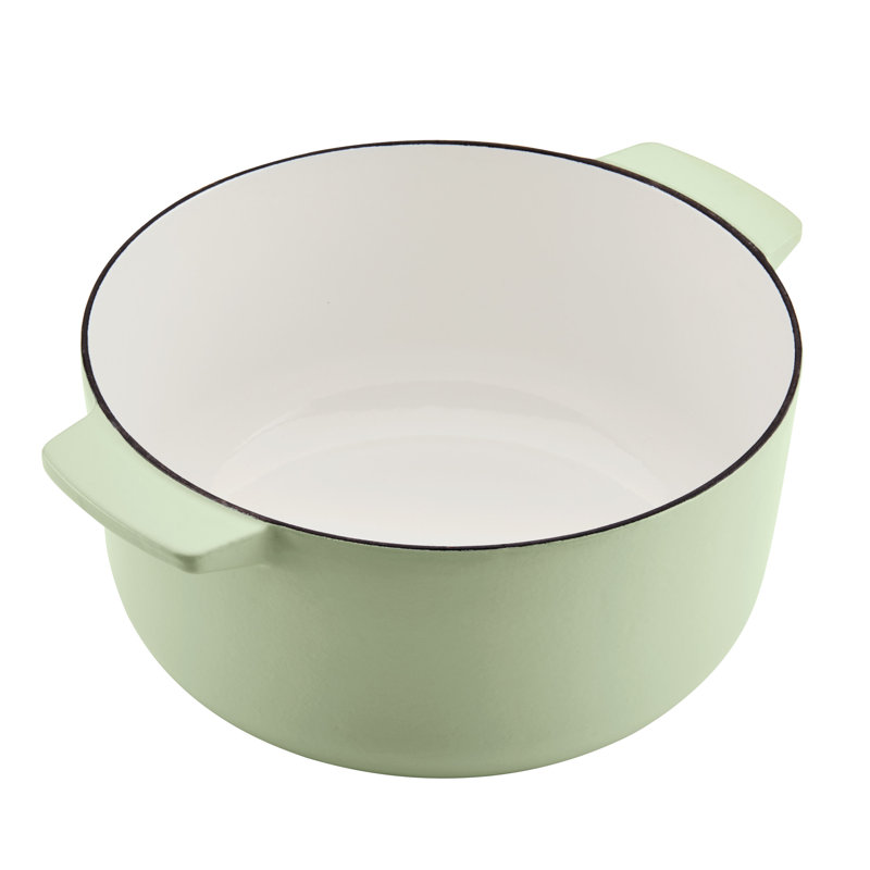 KitchenAid Enameled Cast Iron Dutch Oven, 6-Quart, Pistachio