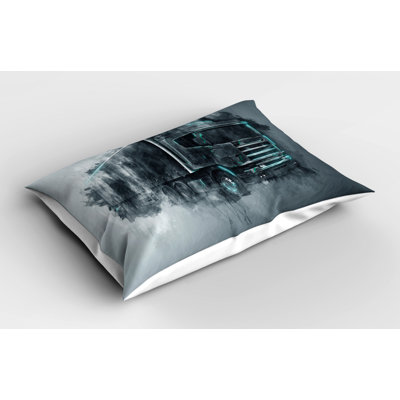 Truck Polyester Sham Set
