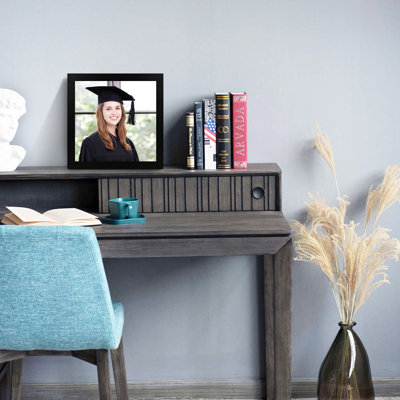 Ariagna Black Shadow Box Picture Frame with Mat