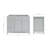 Petrel 42'' Single Bathroom Vanity Base Only-85027747