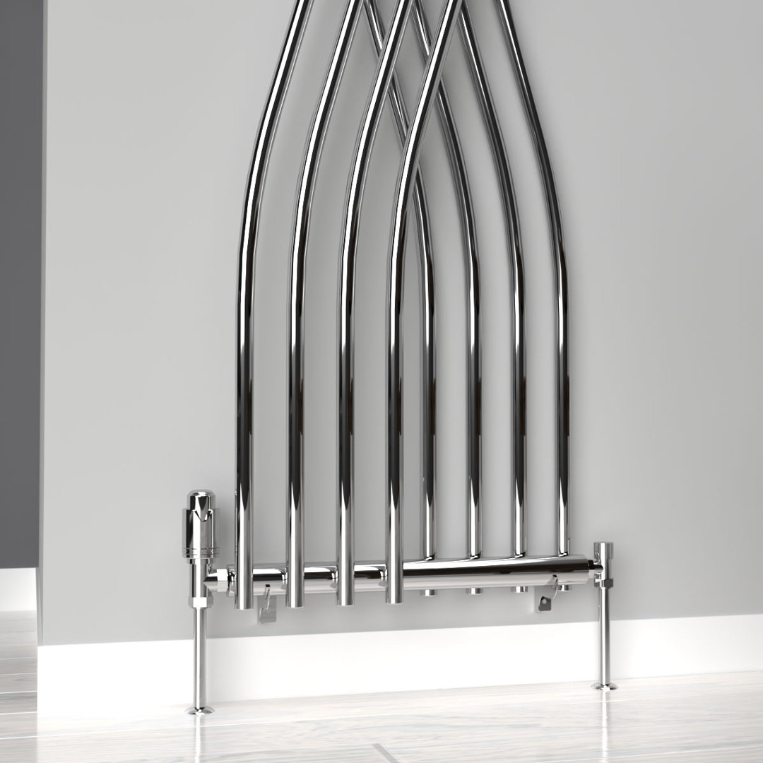Lux Heat Chrome Xtreme Vertical/Panel Designer Radiator 1775mm (H) x 450mm (W) - Image 2