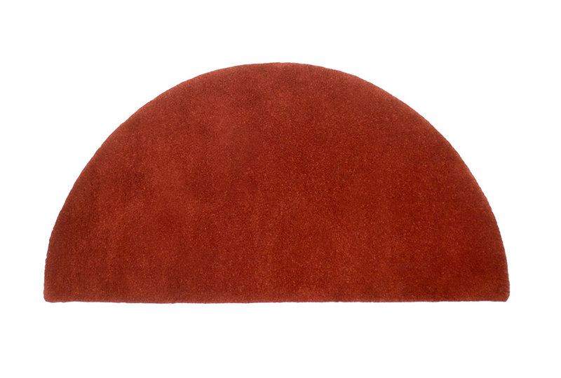 Shankle Hand Tufted Wool Indoor Rug, Somerville Red