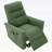 Manual Recliner Chair with 8-Point Massage,Rocking,and Swivel Function-750157057