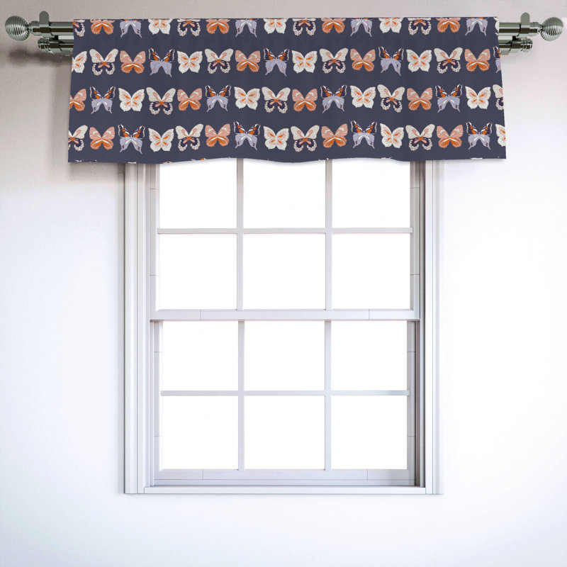 Sateen Ruffled Window Valance