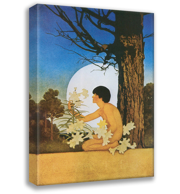 Easter by Maxfield Parrish Gallery Wrapped Canvas, 24" H x 17" W
