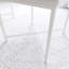 Ensemble 5 pièces de table de salle à manger extensible avec cadre de rangement