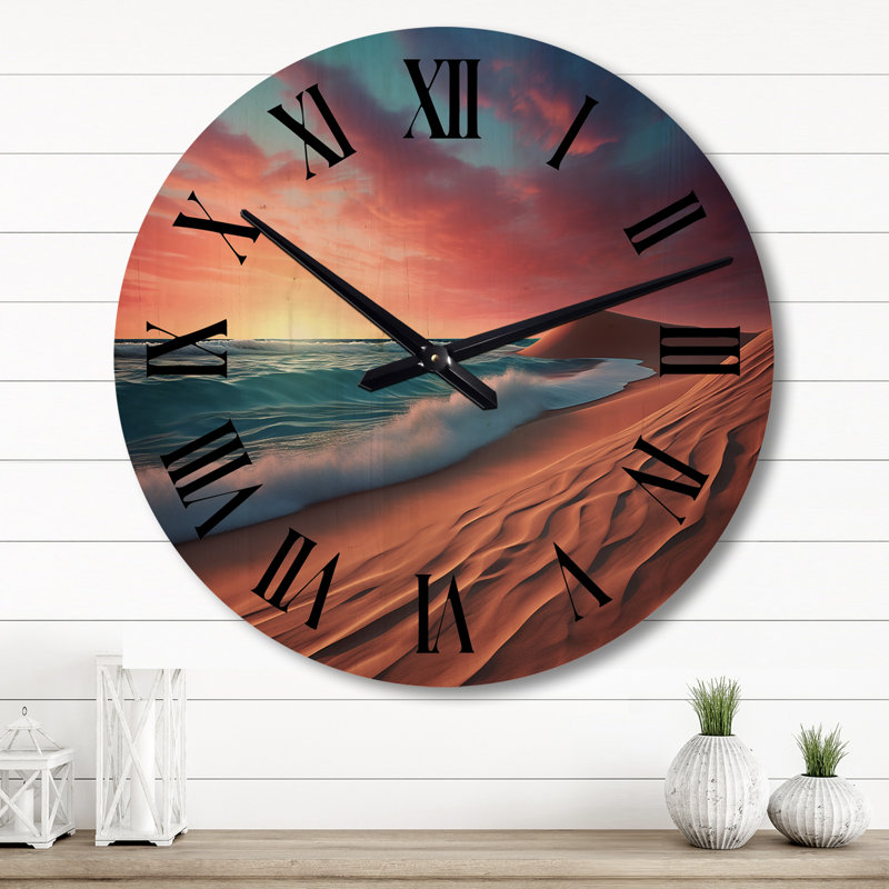 Horloge murale Coastal, Grand