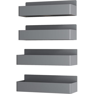 Support à épices 4 pièces pour réfrigérateur, organisateur de cuisine et tablette de rangement