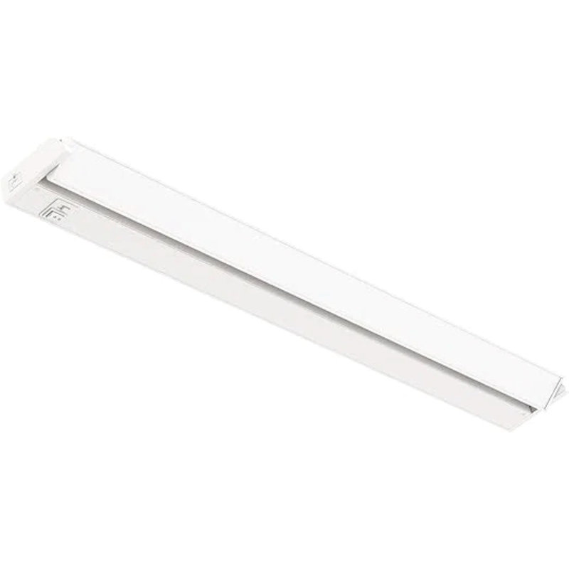 White Aluminum Swivel LED Under Cabinet Light, 32"