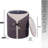 Two-Toned Ottoman With Storage Or Vanity Stool