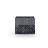 Modern Two-Tone Nightstand Dark Grey